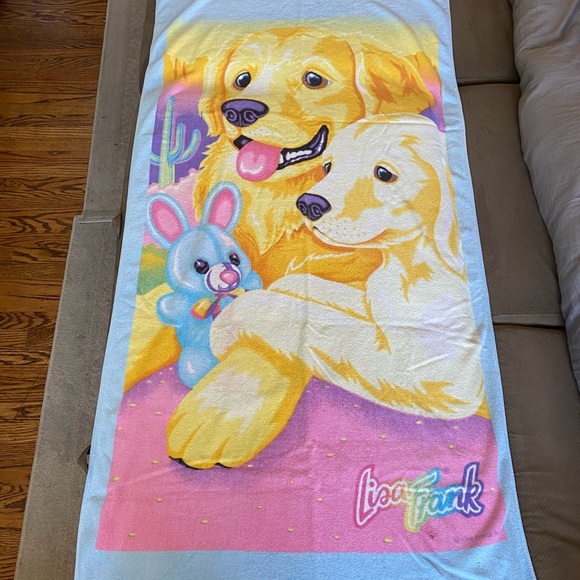 VTG Lisa Frank Casey and Caymus beach towel - Picture 1 of 11